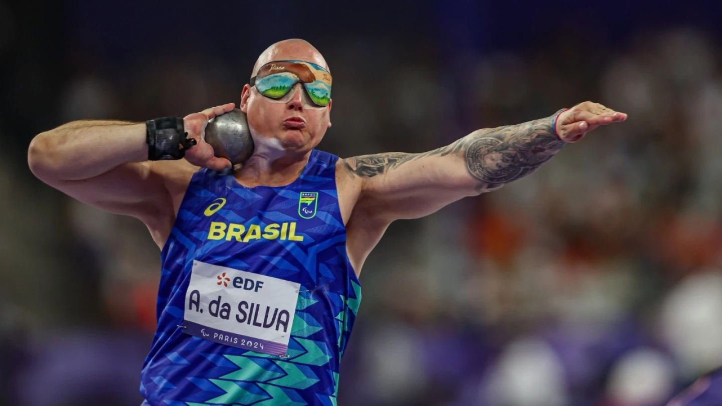Alessandro da Silva termina em 5º lugar no arremesso de peso nos Jogos Paralímpicos de Paris
