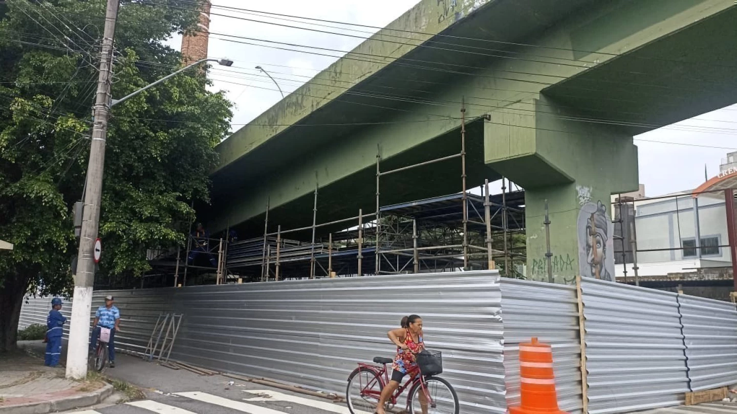 Prefeitura de Taubaté suspende obras no viaduto da CTI por quatro meses