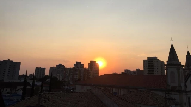 Quarta-feira é ensolarada em Taubaté
