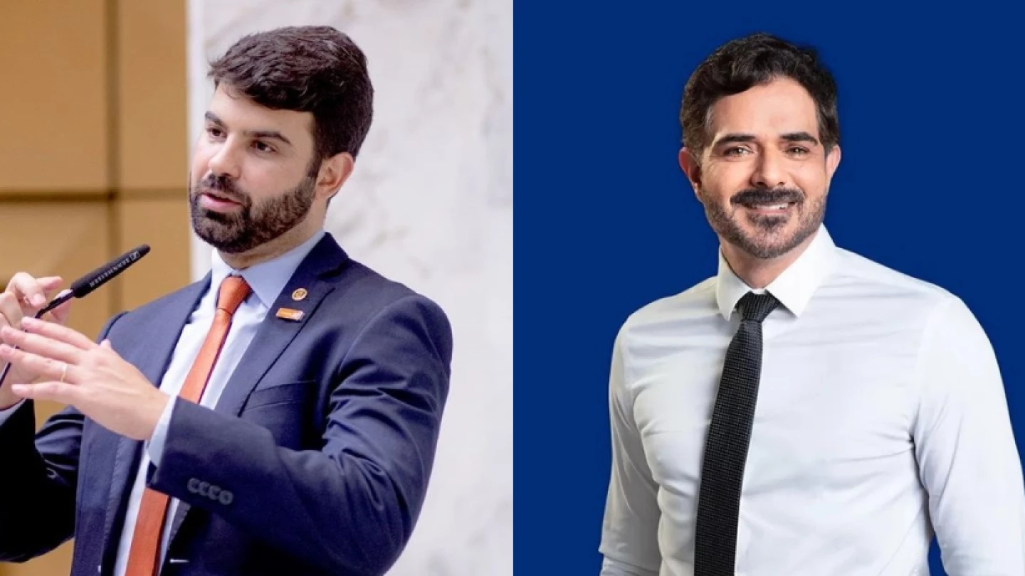 Eleições 2024: Candidatos Ortiz Júnior (Republicanos) e Sérgio Victor (Novo) se enfrentam em segundo turno 
