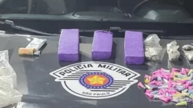 Homem é preso com mais de 2,5 kg de drogas em Taubaté
