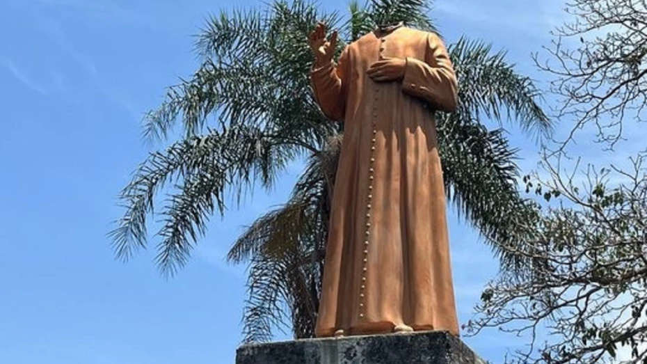 Estátua de Padre Cícero passará por restauração em Taubaté