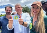 Governador de São Paulo participa de campanha em apoio a Ortiz Júnior (Republicanos) em Taubaté