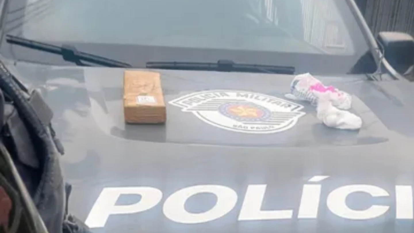 BAEP prende homem por transporte e tráfico de drogas em Taubaté