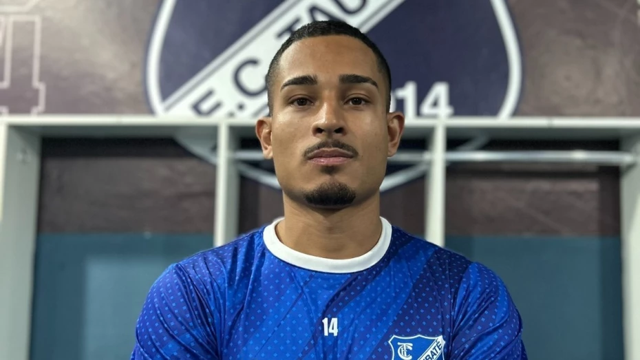 Esporte Clube Taubaté anuncia lateral Caio Felipe para reforçar elenco na Série A2 de 2025