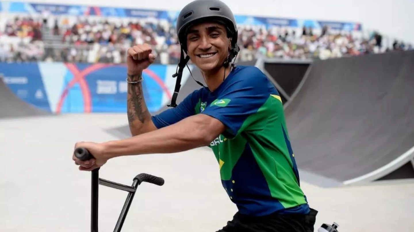 Gustavo Bala Loka, do BMX Freestyle, é eleito revelação no Prêmio Brasil Olímpico 2024
