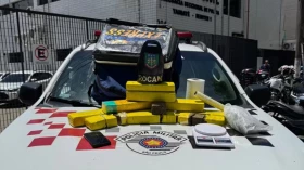 Jovem de 24 anos é preso com 8 kg de maconha em Taubaté