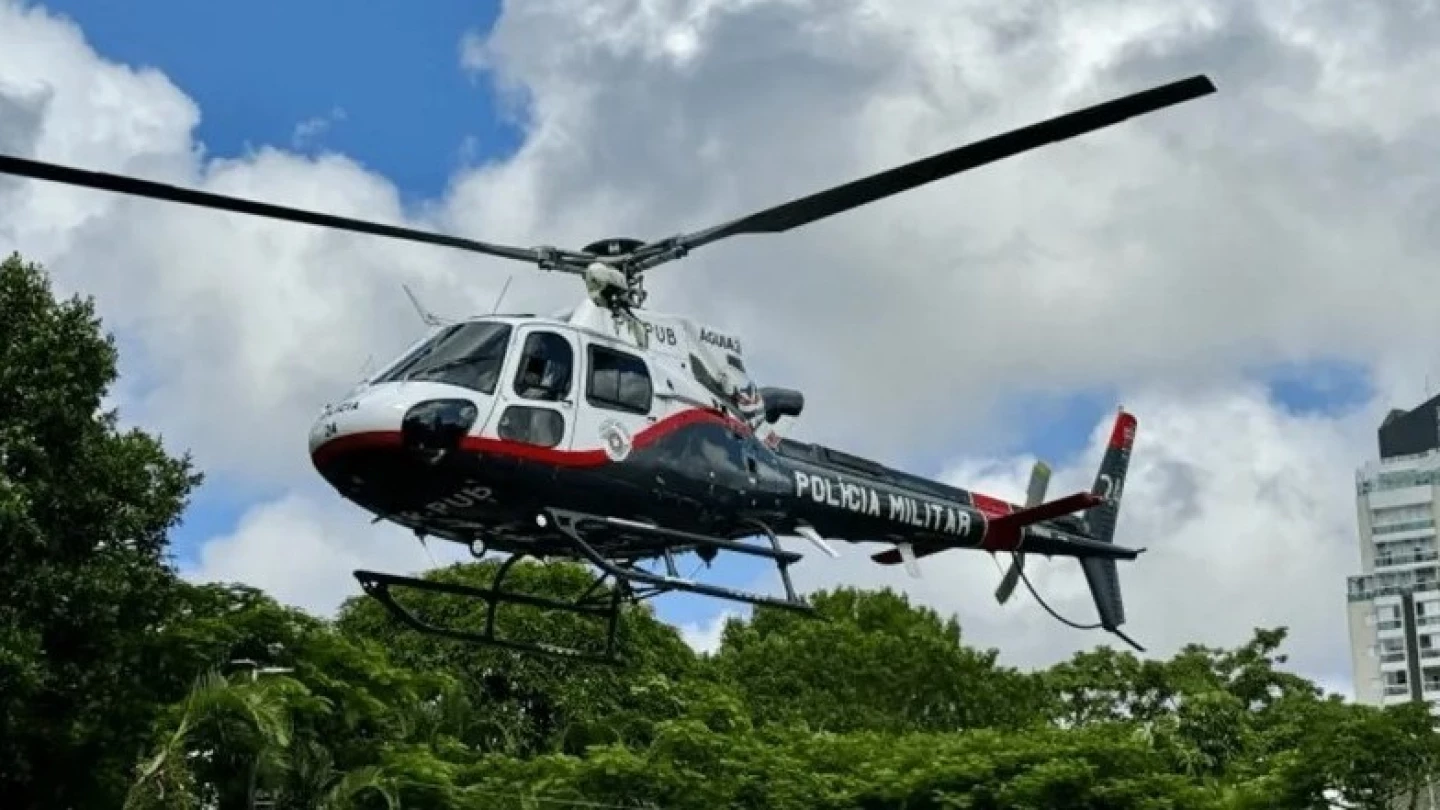 Colisão na Rodovia Oswaldo Cruz mobiliza resgate aéreo e interdita pista em Taubaté