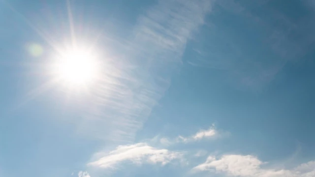 Sábado deve ser quente e ensolarado em Taubaté