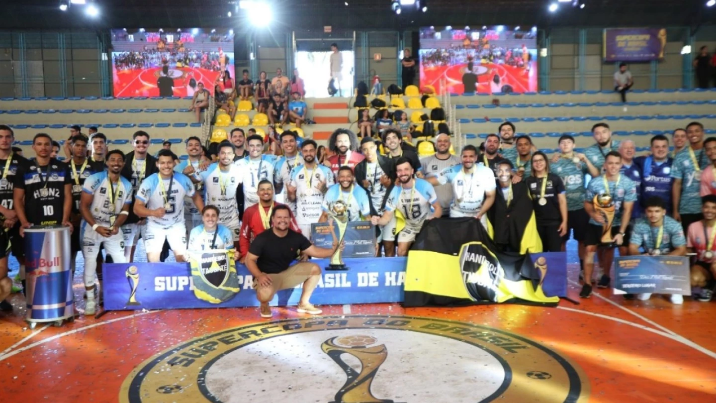 Taubaté Handebol conquista a Supercopa do Brasil com vitória sobre o Pinheiros