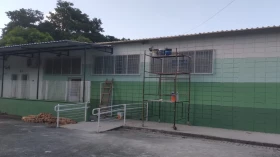 Obras de revitalização em prédio do CadÚnico de Taubaté entram na reta final