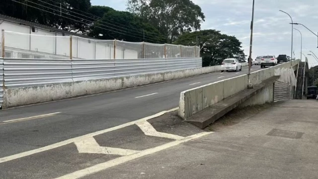 Taubaté suspende reforma no viaduto da CTI por tempo indeterminado