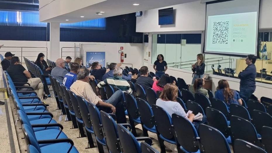 Secretaria de Planejamento apresenta reformulação do código de obras na Câmara de Taubaté Secretaria de Planejamento apresenta reformulação do código de obras na Câmara de Taubaté