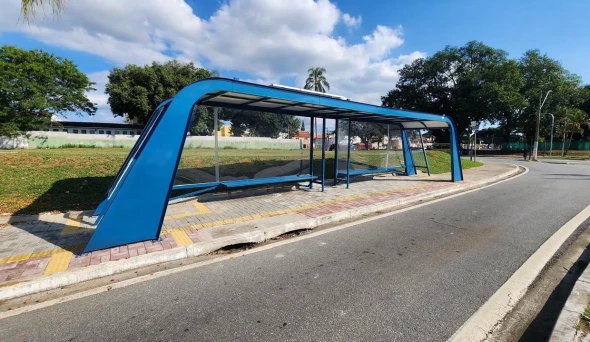 Cecap recebe primeira Estação de Conexão de Ônibus de Taubaté Cecap recebe primeira Estação de Conexão de Ônibus de Taubaté