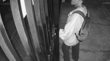 Homem furta bicicleta de dentro de condomínio em Taubaté Homem furta bicicleta de dentro de condomínio em Taubaté