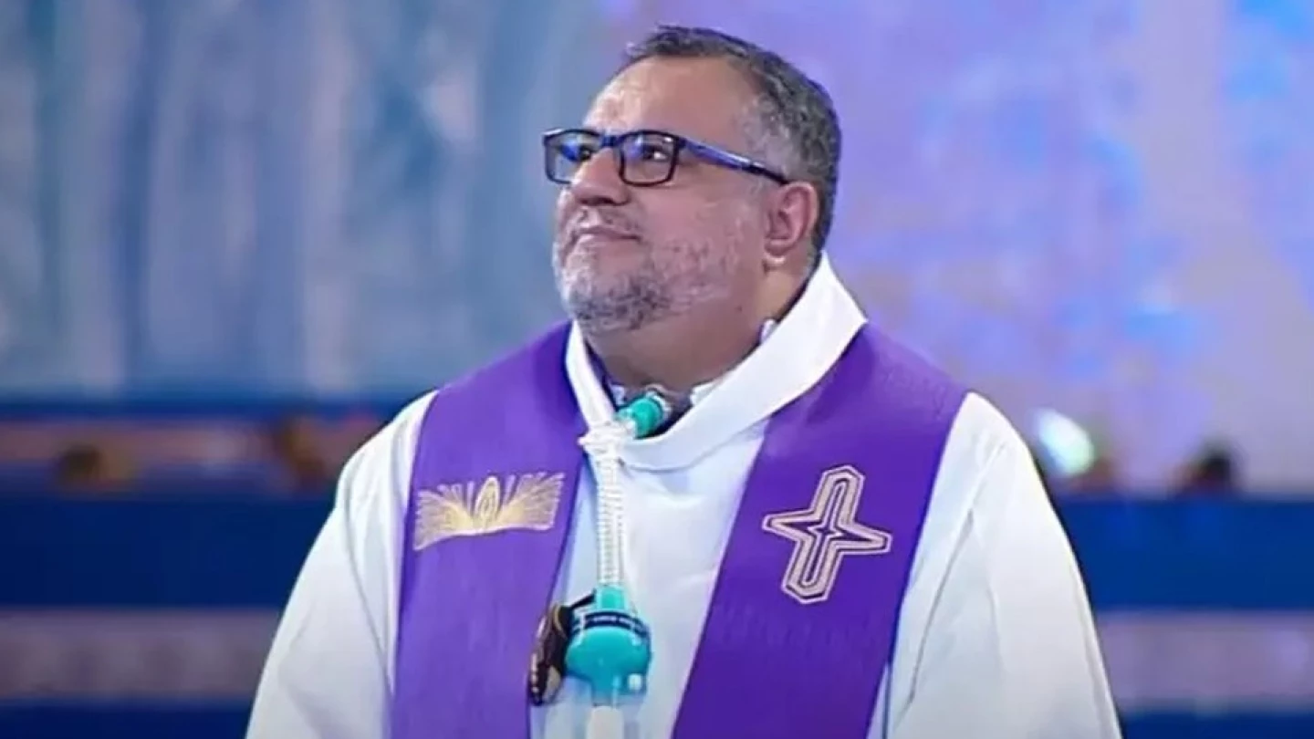 Padre Márlon Múcio está internado em UTI e fiéis fazem corrente de oração
