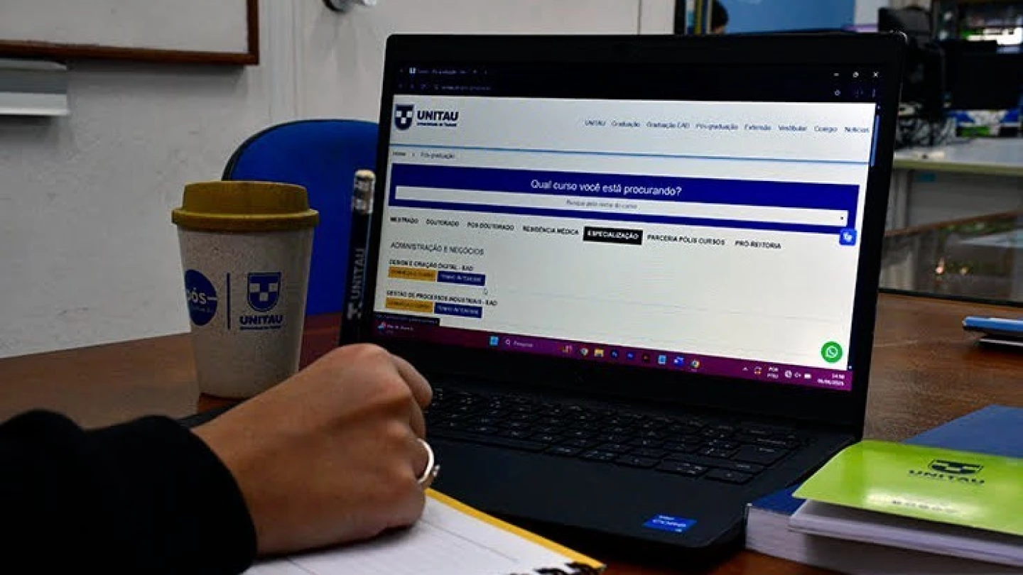 UNITAU abre matrículas para cursos de pós-graduação presenciais e EAD