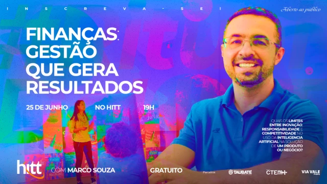 Gestão financeira como ferramenta estratégica: Hub de Inovação de Taubaté realiza palestra com especialista