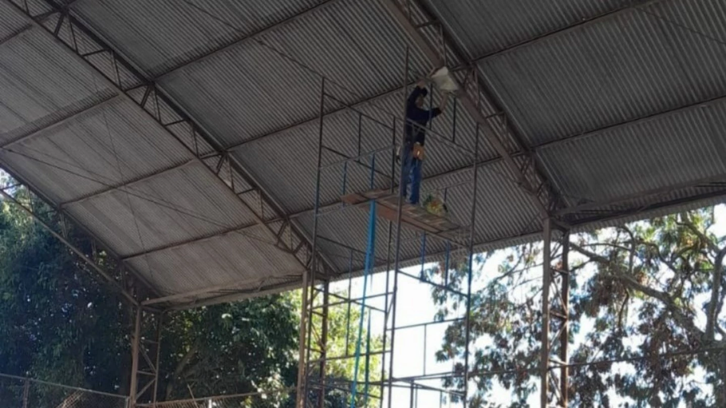 Prefeitura reforça melhorias em equipamentos esportivos do município