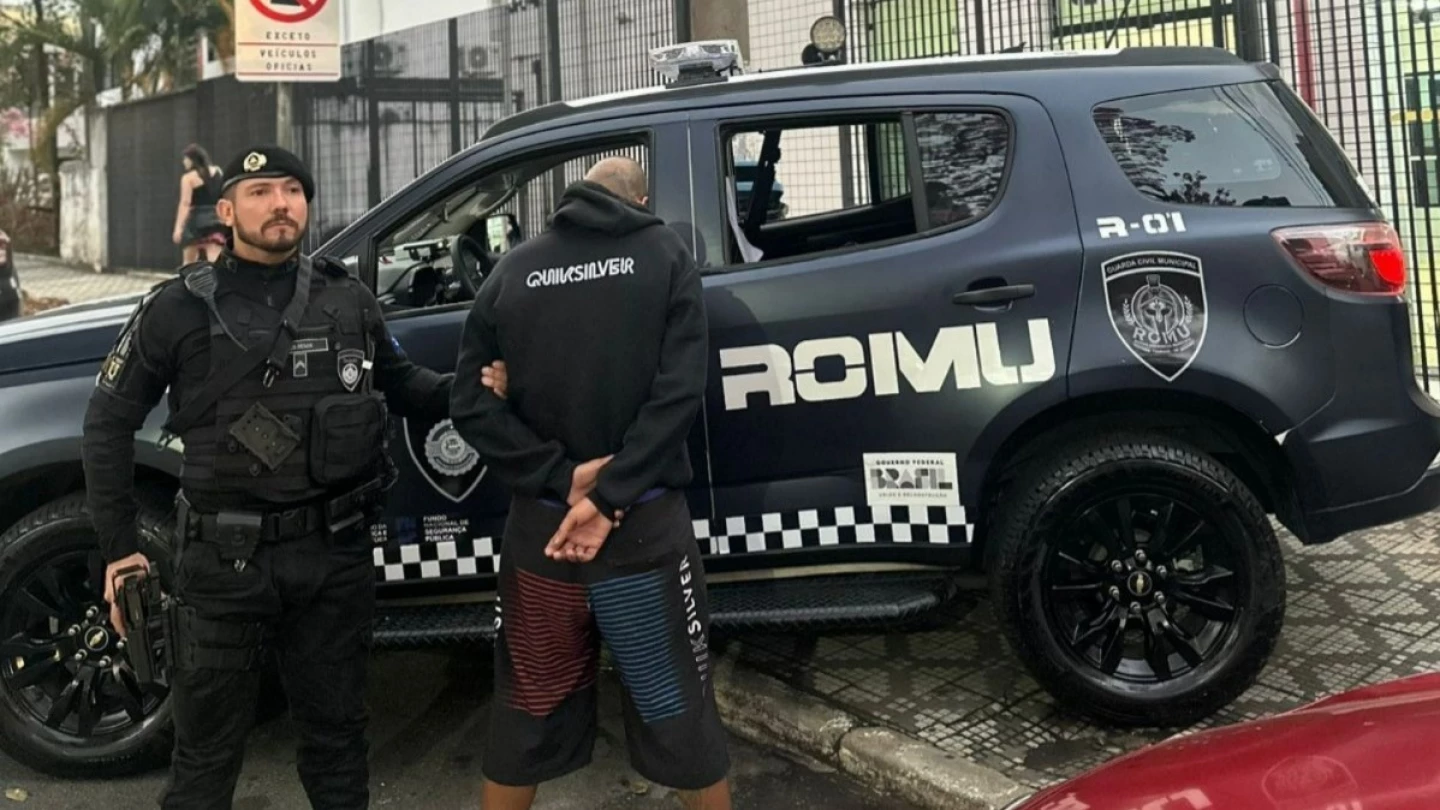 Ronda Ostensiva da GCM prende suspeito por crime de receptação