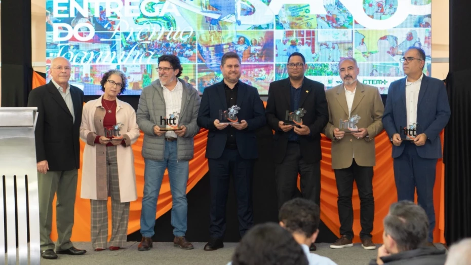 Presença da Eve Air Mobility marca noite de homenagens e conquistas do HITT Presença da Eve Air Mobility marca noite de homenagens e conquistas do HITT