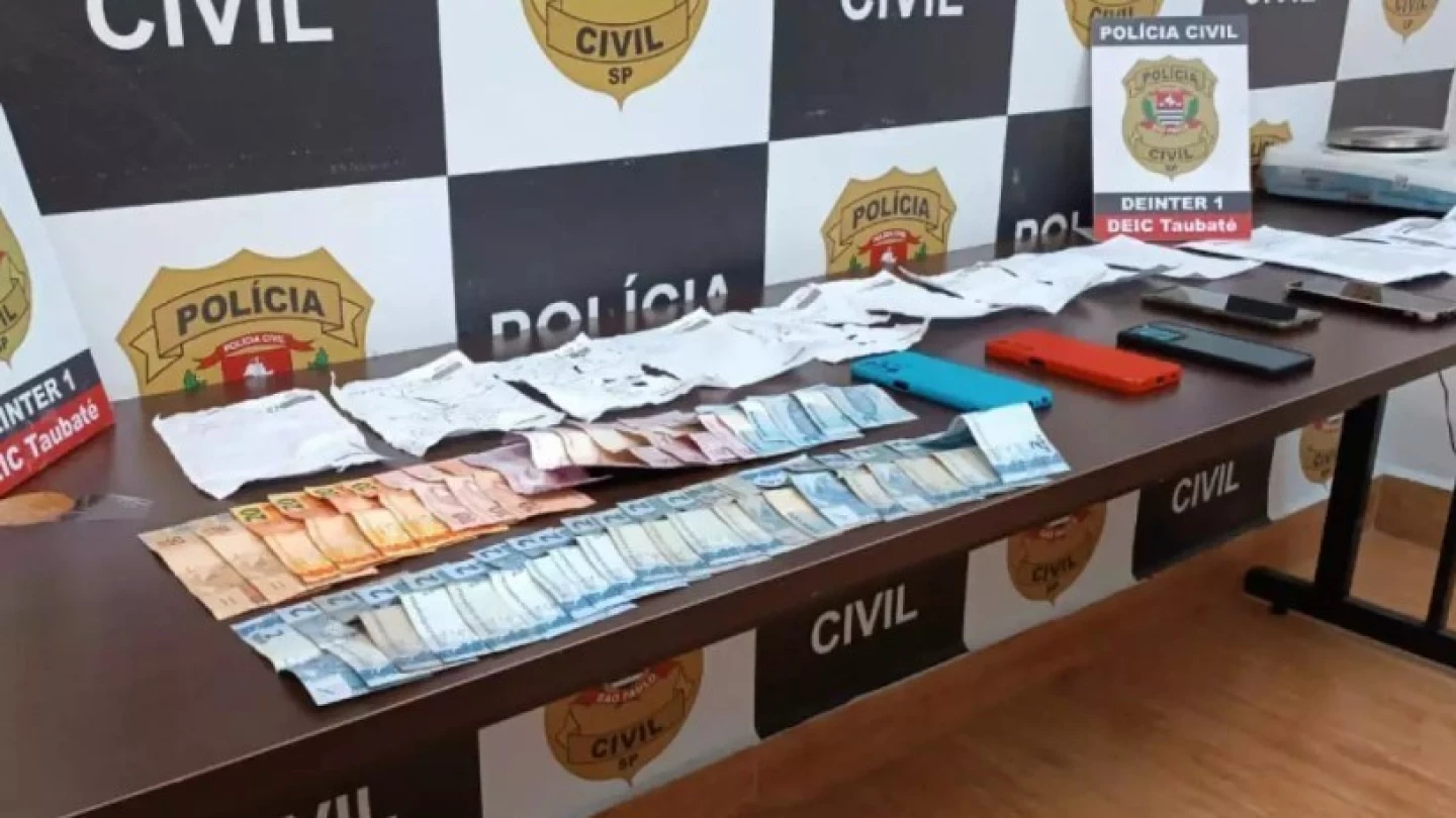 Organização criminosa em Taubaté é flagrada com drogas e armas