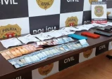 Organização criminosa em Taubaté é flagrada com drogas e armas