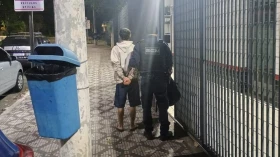 GCM prende foragido da Justiça na Vila São José GCM prende foragido da Justiça na Vila São José