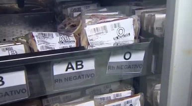 Com baixo estoque de sangue, Hemocentro de Taubaté faz apelo por doadores Com baixo estoque de sangue, Hemocentro de Taubaté faz apelo por doadores