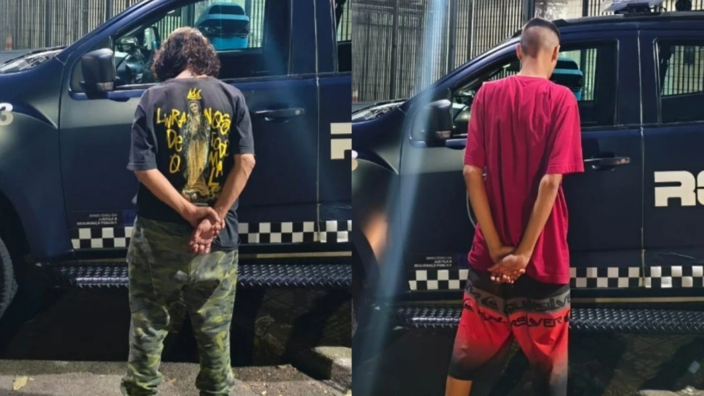 Ronda Ostensiva detém mulher e apreende adolescente com drogas