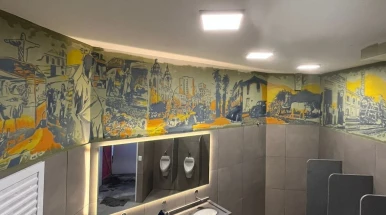 Banheiros internos do Mercadão de Taubaté são revitalizados Banheiros internos do Mercadão de Taubaté são revitalizados