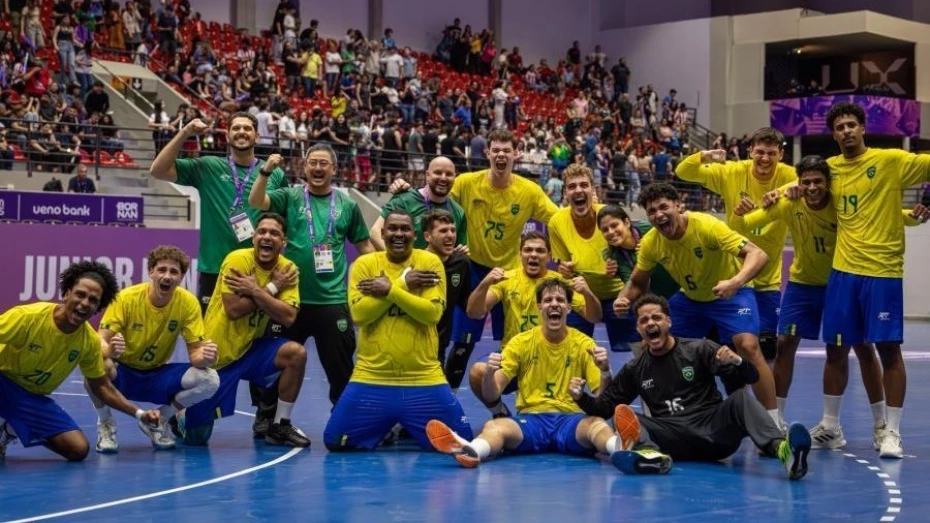 Representantes de Taubaté conquistam ouro no Pan Júnior com a Seleção Brasileira de handebol Representantes de Taubaté conquistam ouro no Pan Júnior com a Seleção Brasileira de handebol