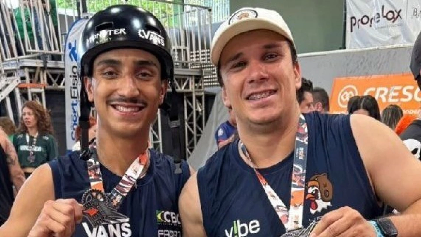 Gustavo ‘Bala Loka’ fica com o bronze, e Gabriel Durace entre os 10 em competição internacional de BMX