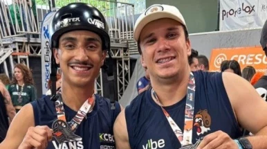 Gustavo ‘Bala Loka’ fica com o bronze, e Gabriel Durace entre os 10 em competição internacional de BMX Gustavo ‘Bala Loka’ fica com o bronze, e Gabriel Durace entre os 10 em competição internacional de BMX