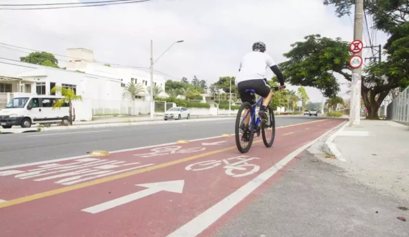 Taubaté: Taubaté conta com 80,9 quilômetros de ciclovias e ciclofaixas