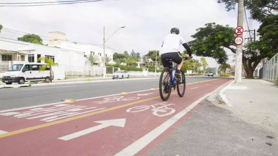 Taubaté conta com 80,9 quilômetros de ciclovias e ciclofaixas