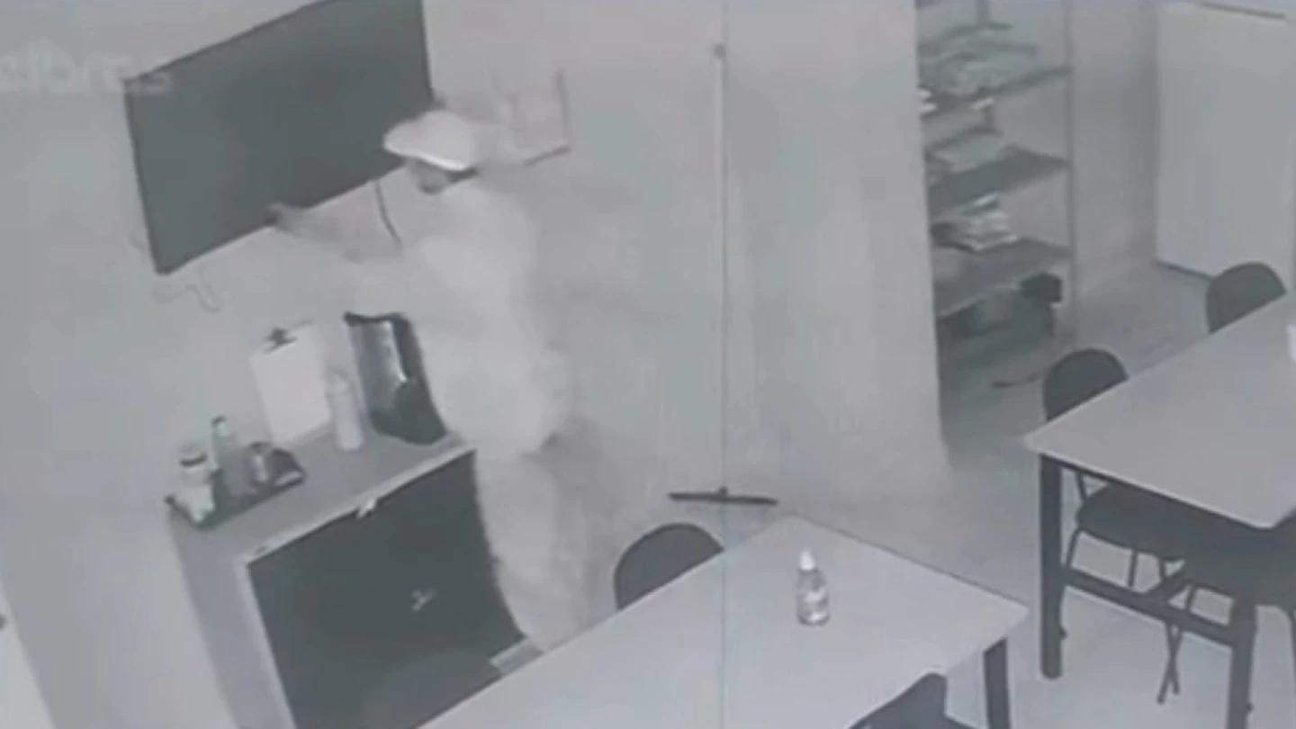 Homem é preso após invadir escola e tentar furtar TV em Taubaté