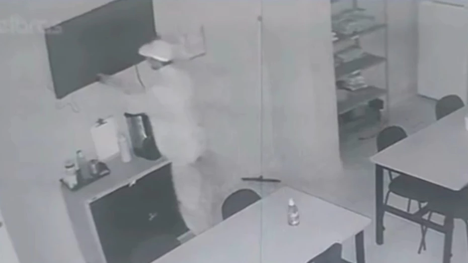 Homem é preso após invadir escola e tentar furtar TV em Taubaté