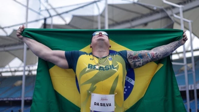 Paratleta de Taubaté conquista medalha de prata no Mundial Paralímpico na Índia