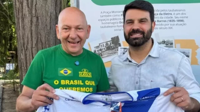 Taubaté recebe 'Veio da Havan' para inauguração de nova loja