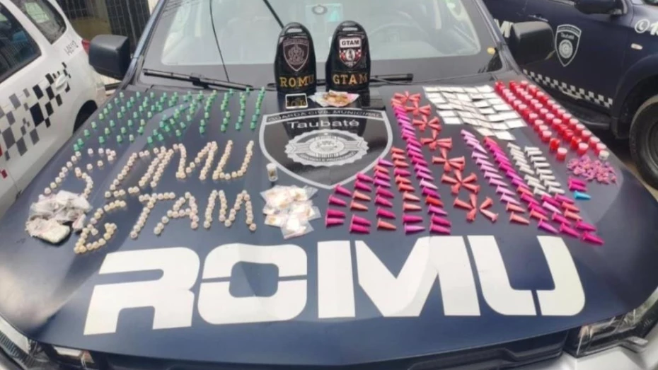 Ronda ostensiva da GCM realiza prisões e apreende drogas em ações no fim de semana