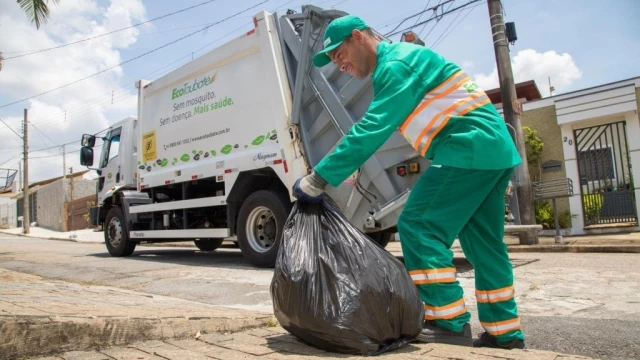 Prefeitura antecipa horários da coleta de lixo domiciliar em uma hora