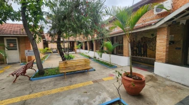 Prefeitura assina termo de doação para obras no teatro do Centro Cultural na Praça Cel. Vitoriano