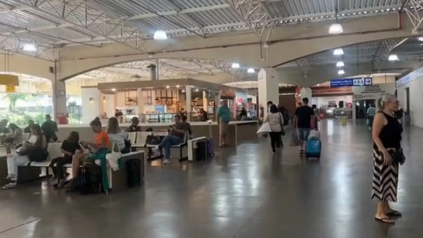 Rodoviária Nova de Taubaté prevê receber cerca de 2 mil passageiros na reta final de 2025