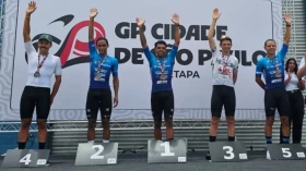 Equipe de ciclismo de Taubaté garante medalhas de ouro e prata no GP Cidade de São Paulo