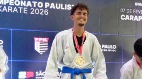 Karatê de Taubaté conquista oito medalhas em etapa do Campeonato Paulista