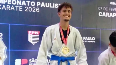Karatê de Taubaté conquista oito medalhas em etapa do Campeonato Paulista