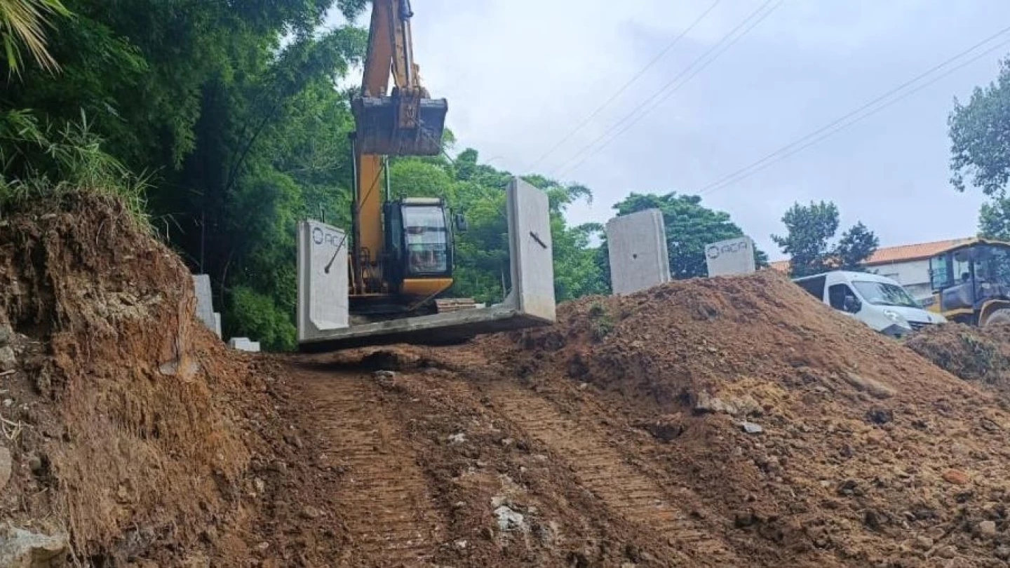 Prefeitura de Taubaté inicia reconstrução de ponte na estrada da Malacacheta