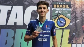 Ciclista de Taubaté conquista medalha de prata em estreia na Taça Brasil de Mountain Bike