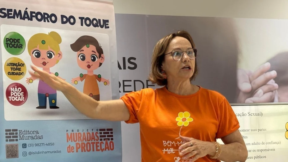 Taubaté Shopping promove oficina educativa sobre proteção da infância durante o Maio Laranja